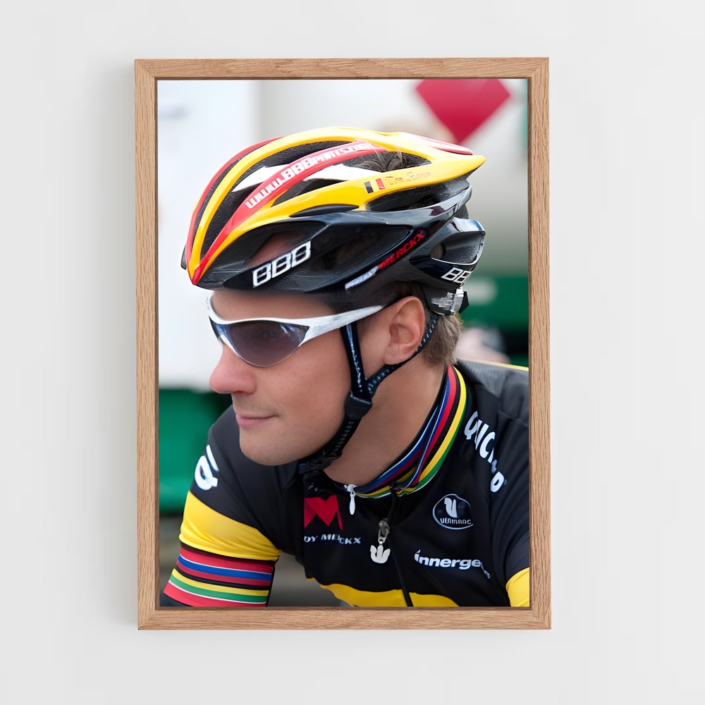 Poster Tom boonen cyclistes – affiche Cyclisme (vue 4)
